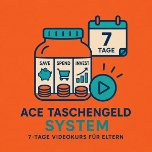 Ace Taschengeld System – 7-Tage Videokurs für Eltern